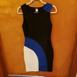 Venus women's color block bodycon dress S